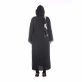 Maxi qualité polyester maxi taille femmes kimono musulman dubai abaya robe